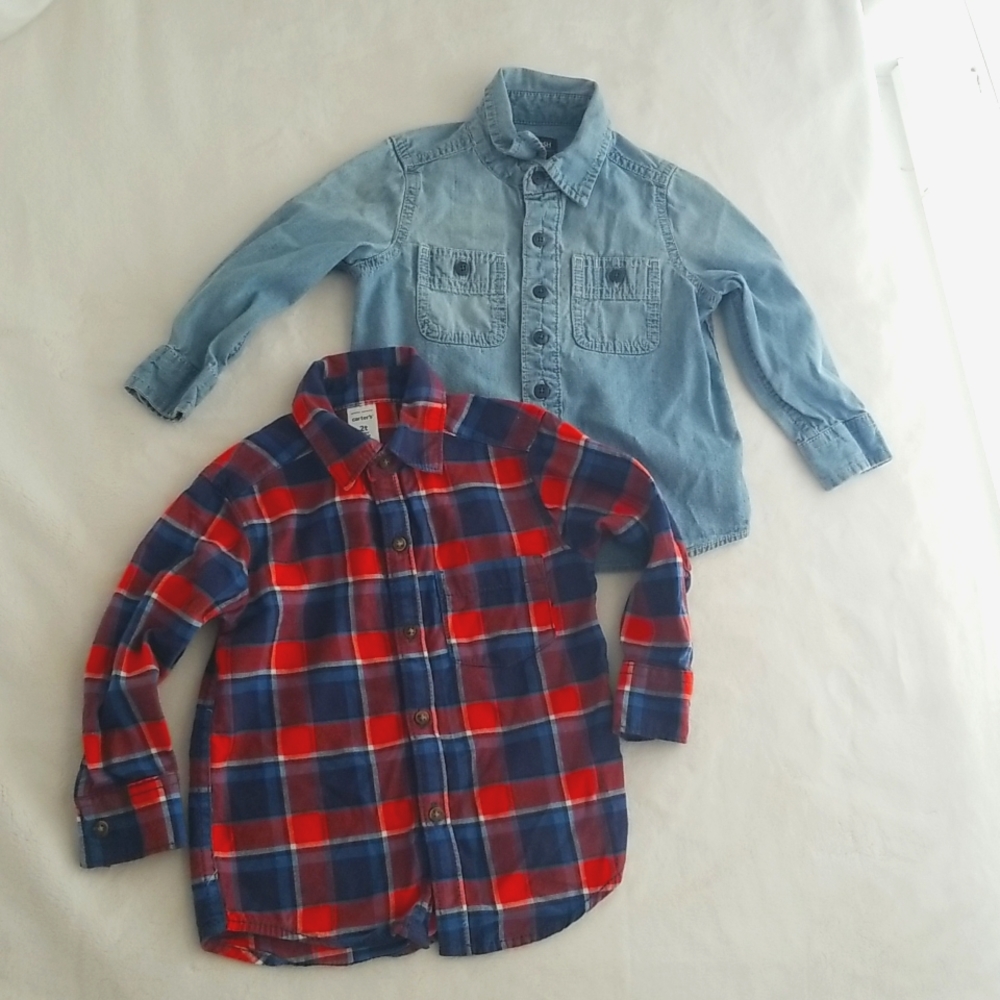 2T boy's bundle Oshkosh B'gosh and Carters